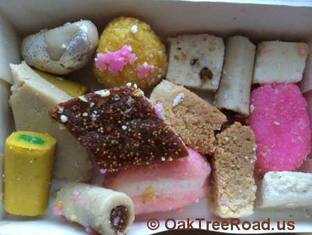 Anmol Sweets Assorted Sweets Edison © OakTreeRoad.us