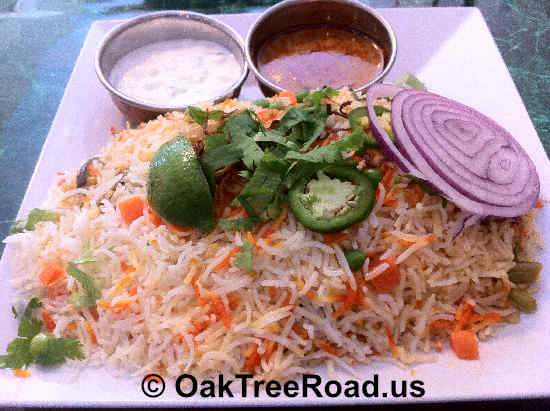 Hyderabad Dum Biryani image © OakTreeroad.us