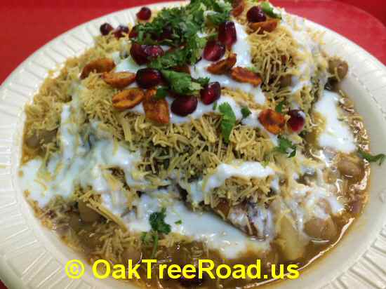 Samosa Chaat image © OakTreeRoad.us