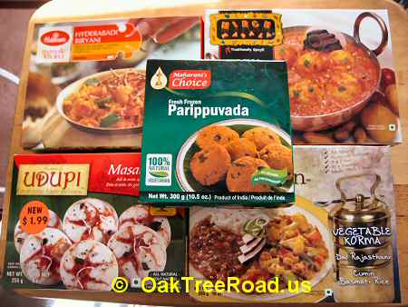 Heat-n-Eat Indian Curry Packets image © OakTreeRoad.us