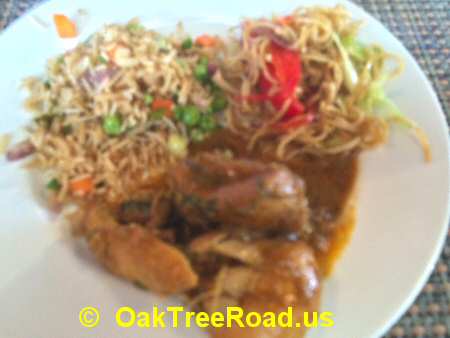 Red Chutney Iselin Noodles, Fried Rice, Chicken image © OakTreeRoad.us