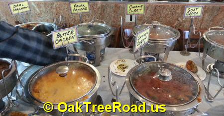 Shalimar Grill Buffet Counter Oak Tree Road Iselin New Jersey