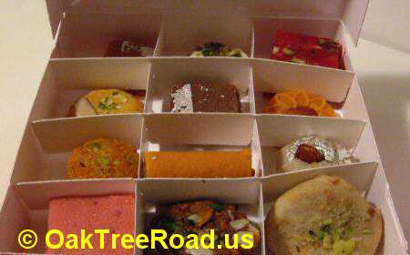 Sukhadia assorted sweets image © OakTreeRoad.us