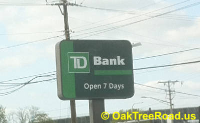 TD Bank on Oak Tree Road Robbed image © OakTreeroad.us