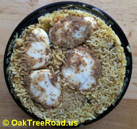 Trupti Egg Biryani iselin © OakTreeRoad.us